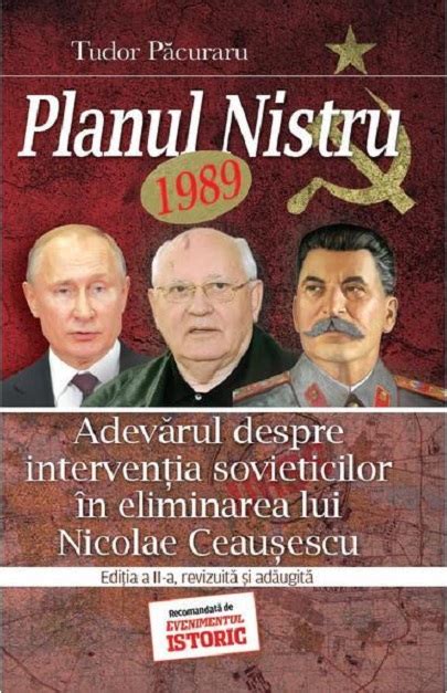 tudor pacuraru carti|Planul Nistru 1989 ed. II .